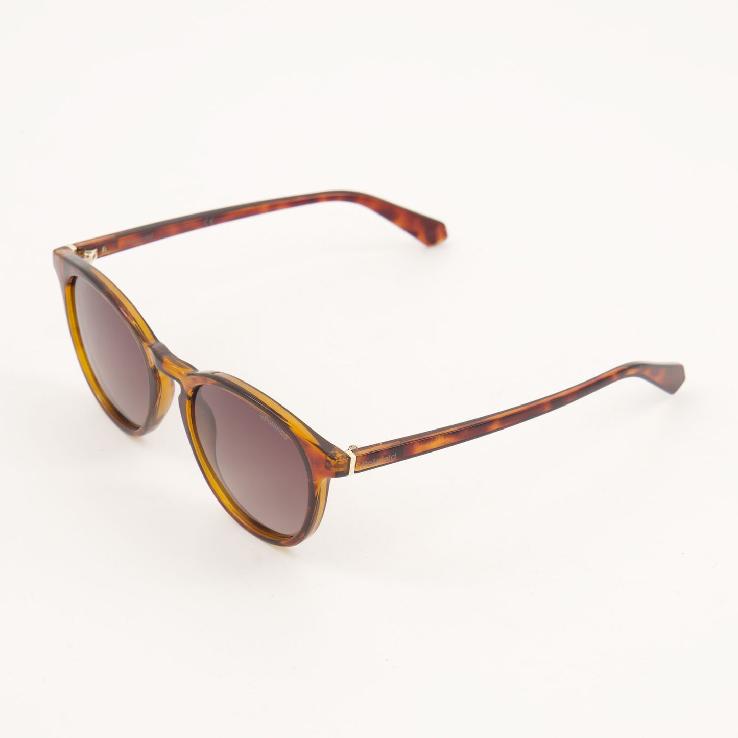 Polaroid - Brown Panthos Round Sunglasses