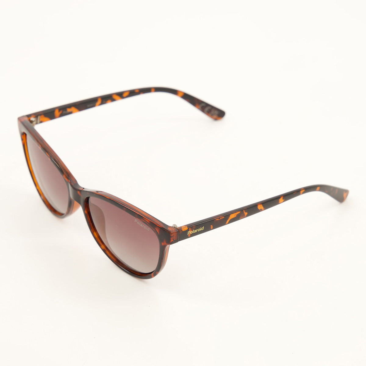 Polaroid - Brown Tortoise Shell POL10 Cat Eye Sunglasses